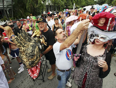 Masquerade March 2011 photo - Duval Street, Key West